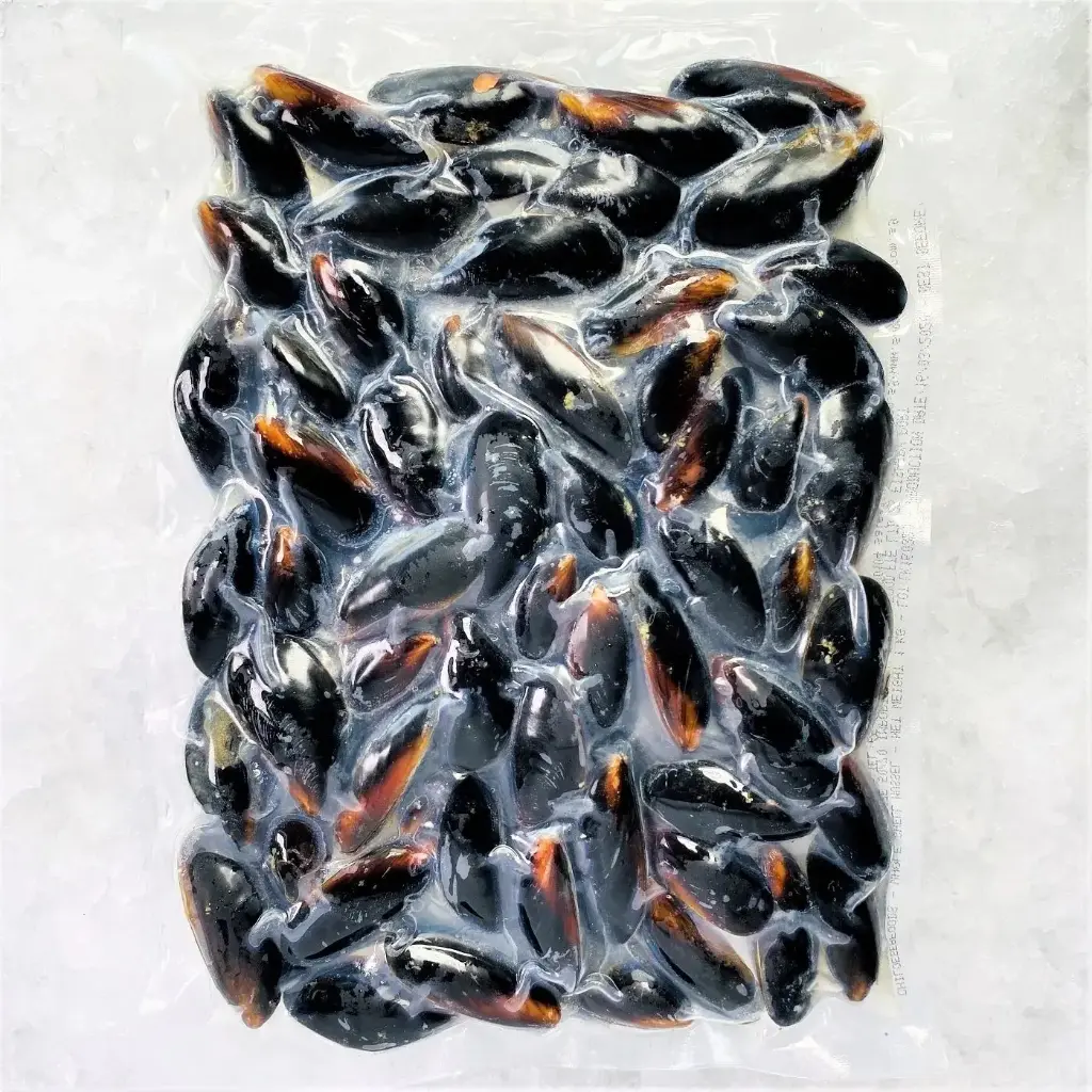 Cooked Whole Mussel 40/60