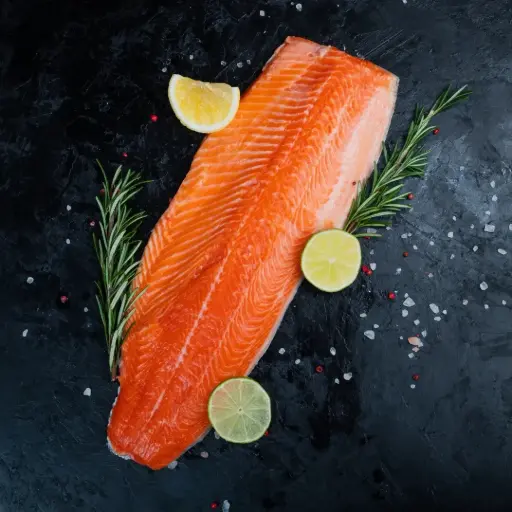 [STS-FF-002] Fresh Norway Salmon Fillet (Fin-On)