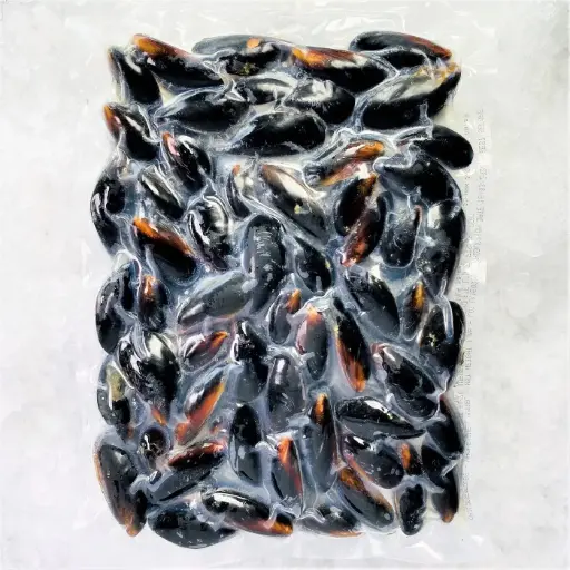 [JCS-SHELL-001] Cooked Whole Mussel 40/60
